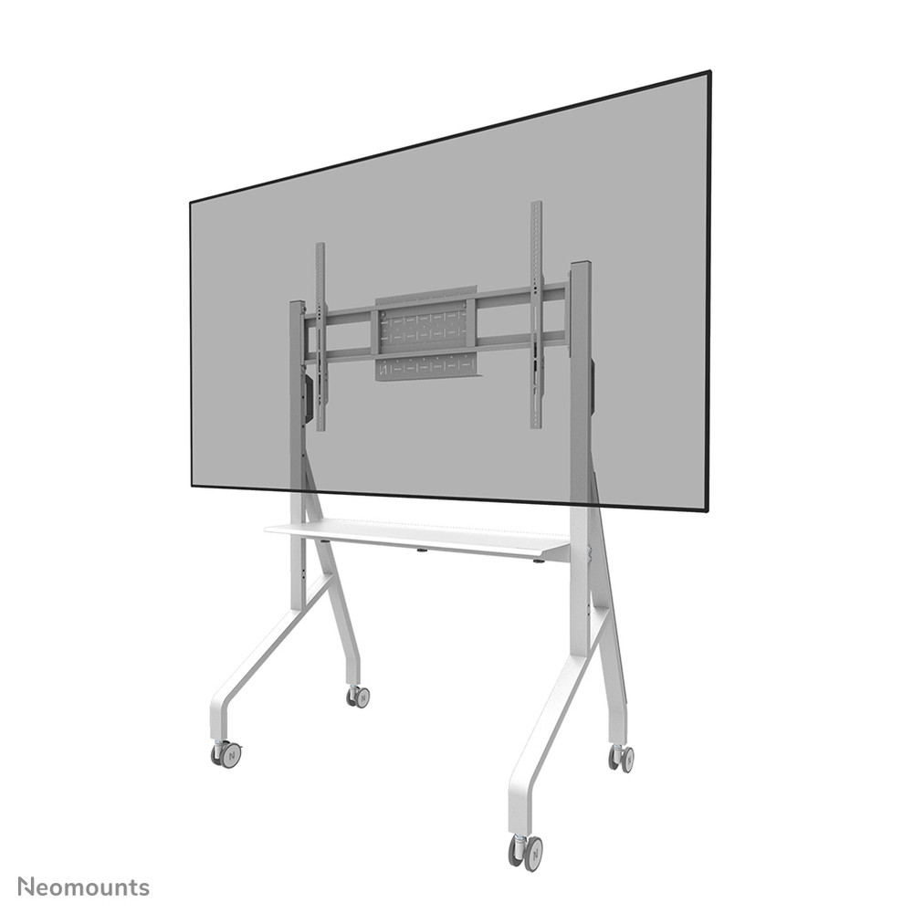 Neomounts support au sol, Chariot multimedia, Blanc, Acier, Ecran plat, 76 kg, 10 kg FL50-525WH1