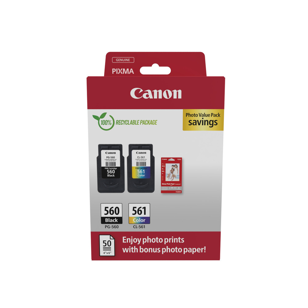 Canon 3713C008, 2 pièce(s), Pack de valeur de photo