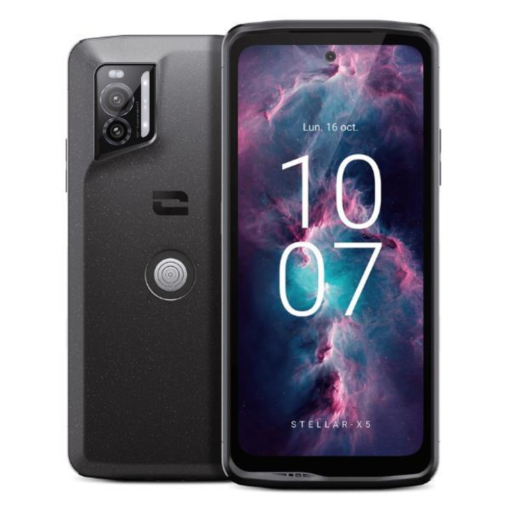 Crosscall STELLAR-X5, 16,5 cm (6.49'), 8 Go, 128 Go, 50 MP, Android 13, Noir 1001050701311