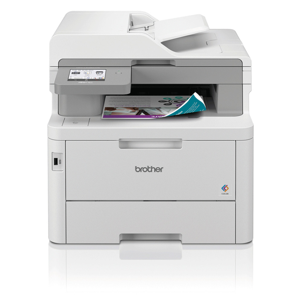 Brother MFC-L8390CDW, LED, Impression couleur, 600 x 2400 DPI, A4, Impression directe, Blanc