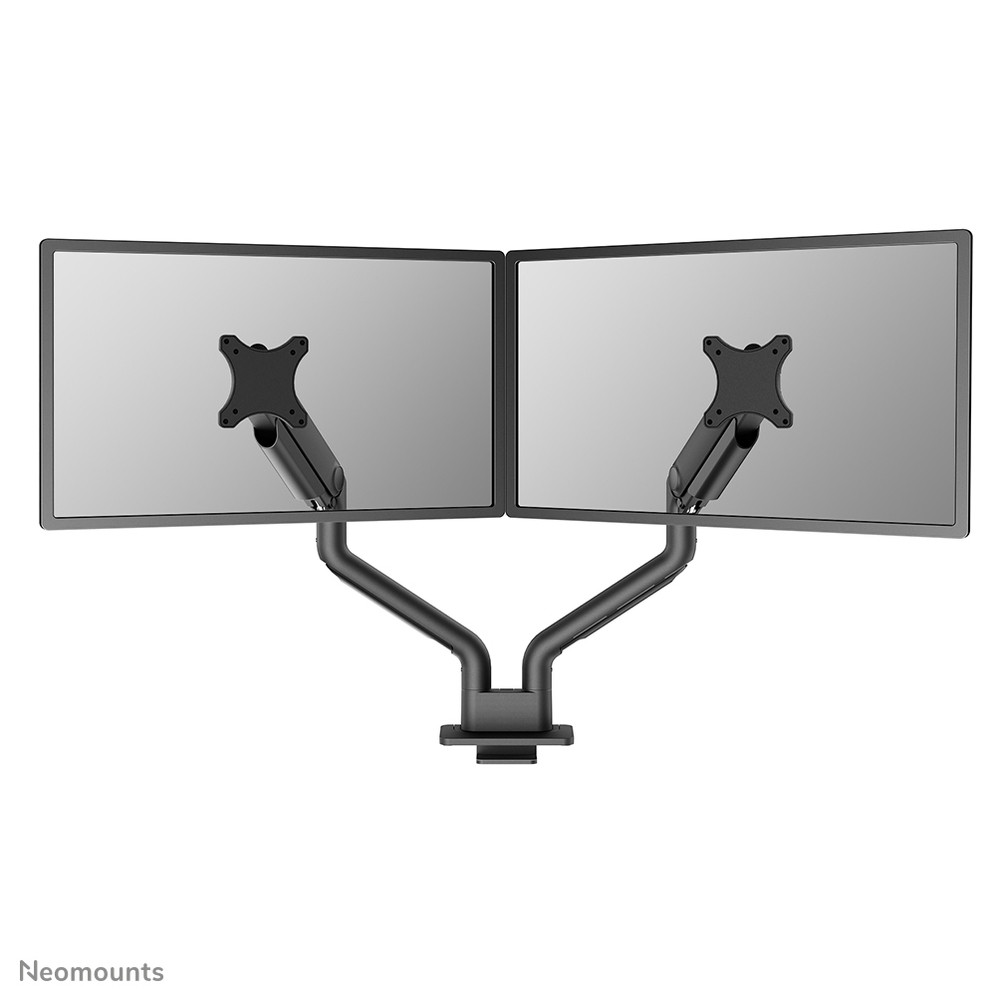 Neomounts DS70S-950BL2 Support d'écran à fixer 17-35' - ressort à gaz - Topfix - arrêt 180°, Collier de serrage/ passe-fil, 43,2 cm (17'), 88,9 cm (35
