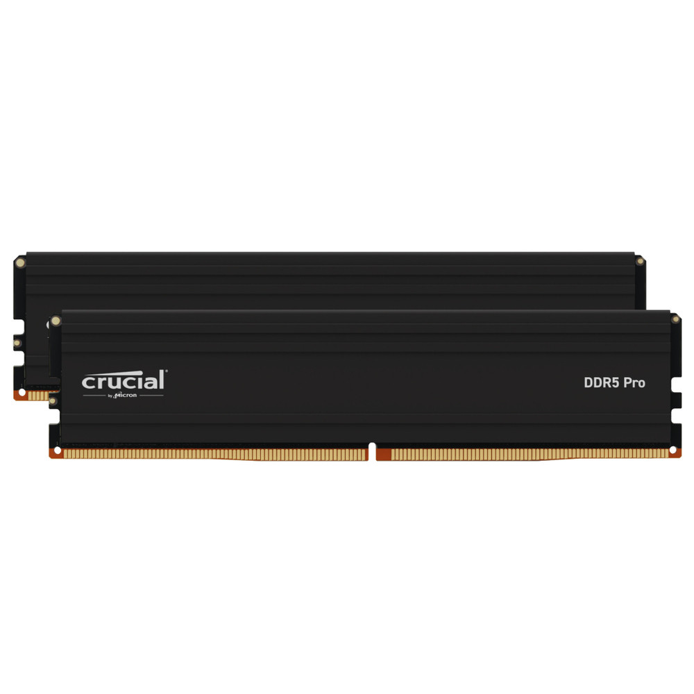 Crucial Pro, 96 Go, 2 x 48 Go, DDR5, 5600 MHz, 288-pin DIMM CP2K48G56C46U5