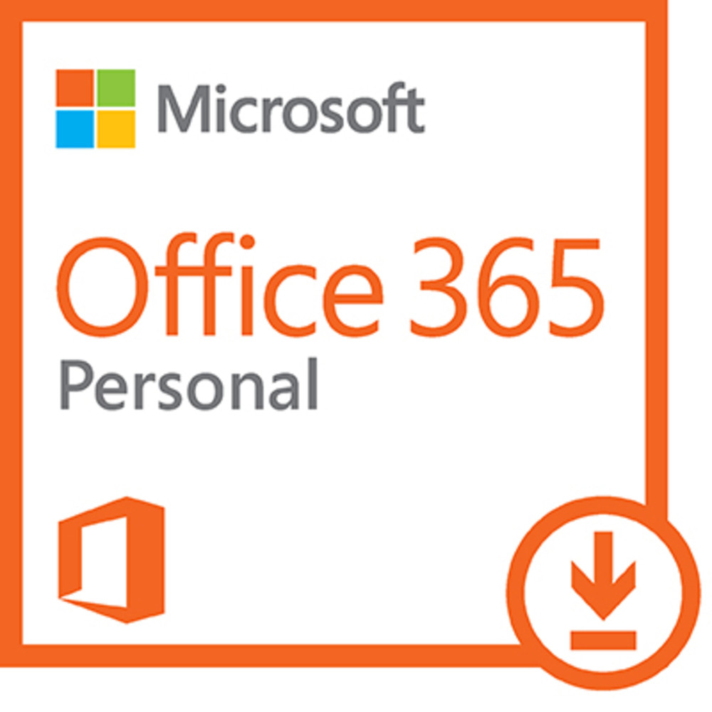 Microsoft 365 Personal, Office suite, 1 licence(s), 1 anne(s), Franais, Tlchargement, Windows 10, Windows 11 QQ2-01738