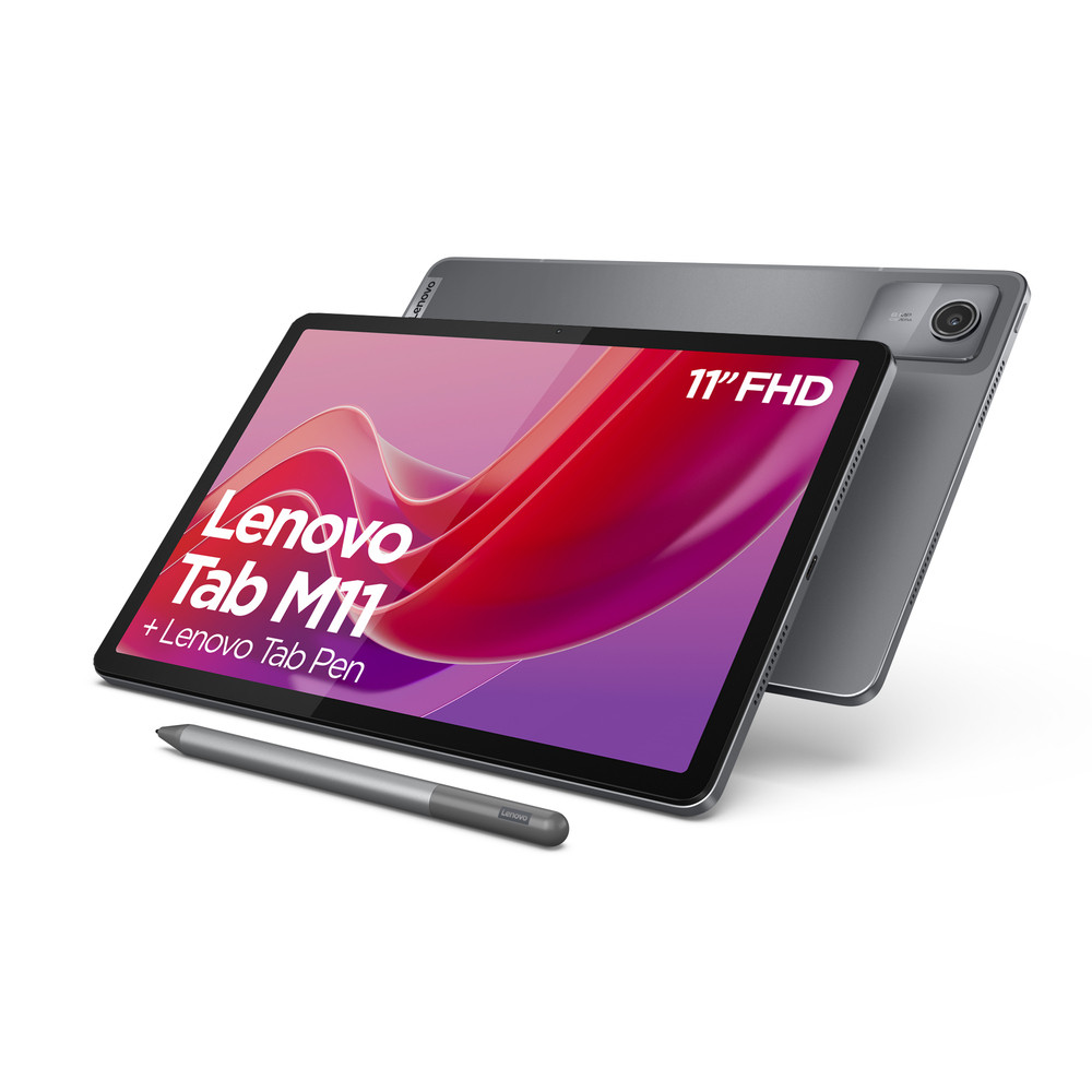 Lenovo Tab M11, 27,9 cm (11'), 1920 x 1200 pixels, 128 Go, 4 Go, Android 13, Gris ZADA0134SE