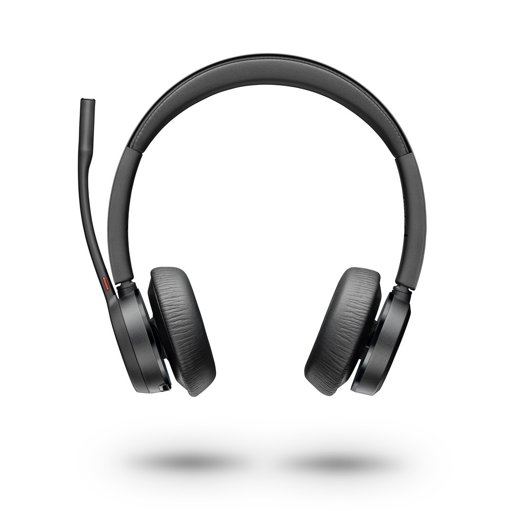 HP Poly Micro-casque Poly Voyager 4320 USB-C +dongle BT700, Sans fil, Bureau/Centre d'appels, Casque, Noir 76U50AA