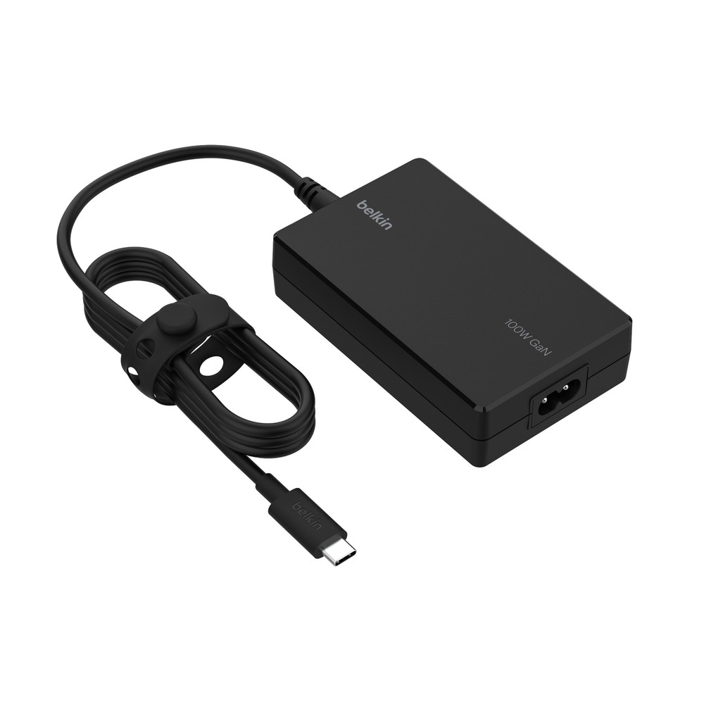 Belkin INC016VFBK, Ordinateur portable, Intérieure, CA vers CC, 100 W, Toutes marques, MacBooks, Windows, Chromebook, Steam Decks, Nintendo Switch