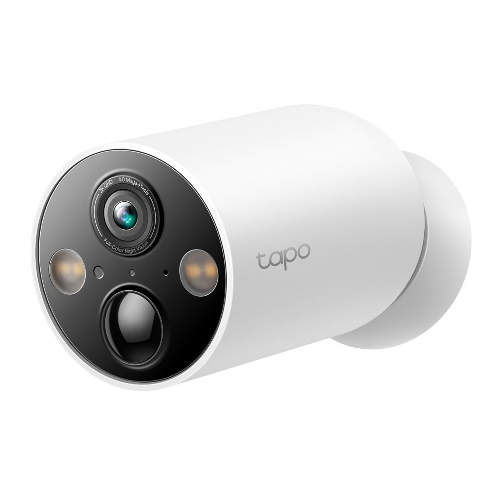TP-Link Tapo C425, Camra de scurit IP, Extrieure, Sans fil, Plafond/mur, Blanc, Balle (forme)