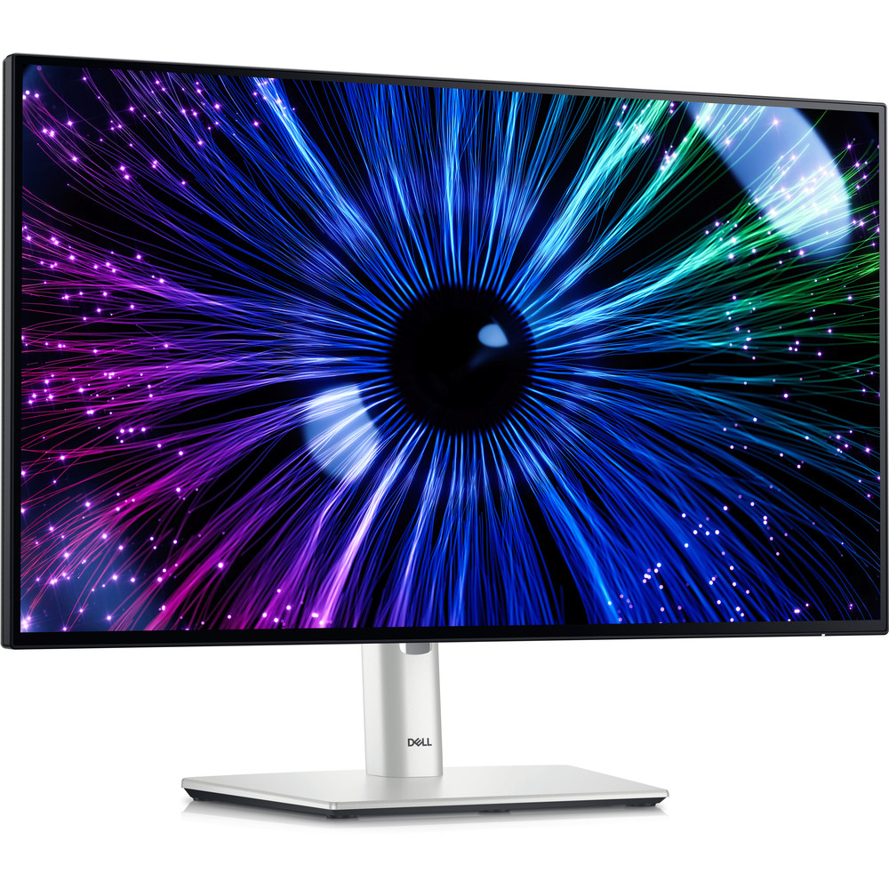 DELL UltraSharp U2424HE, 60,5 cm (23.8'), 1920 x 1080 pixels, Full HD, LCD, 8 ms, Noir, Argent DELL-U2424HE