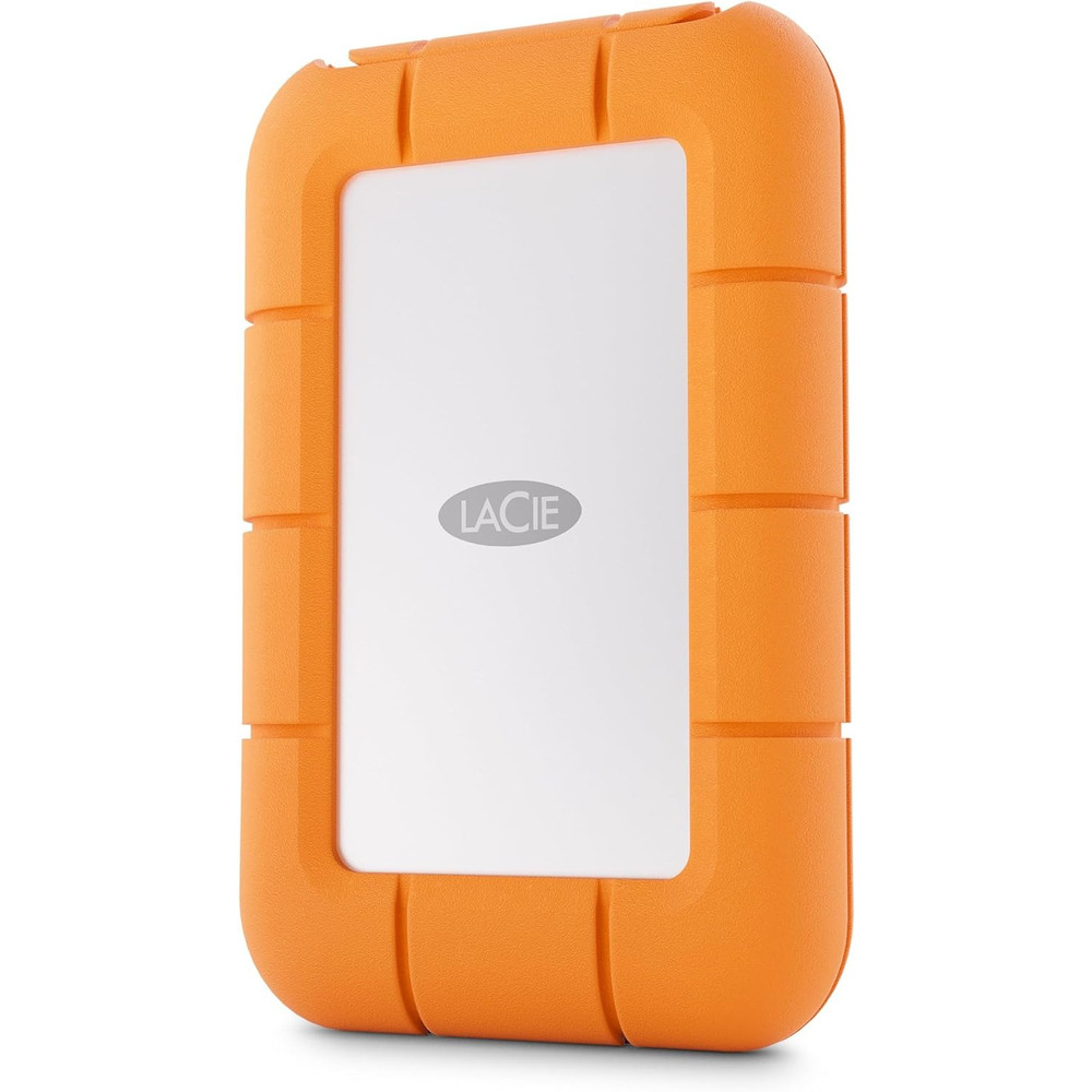 LaCie STMF1000400, 1 To, USB Type-C, USB 3.2 Gen 2x2, 2000 Mo/s, 40 Gbit/s, Gris, Orange