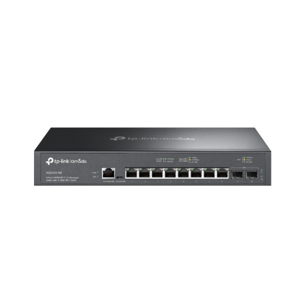 TP-Link Omada SG3210X-M2, Géré, L2+, 2.5G Ethernet (100/1000/2500), Grille de montage, 1U
