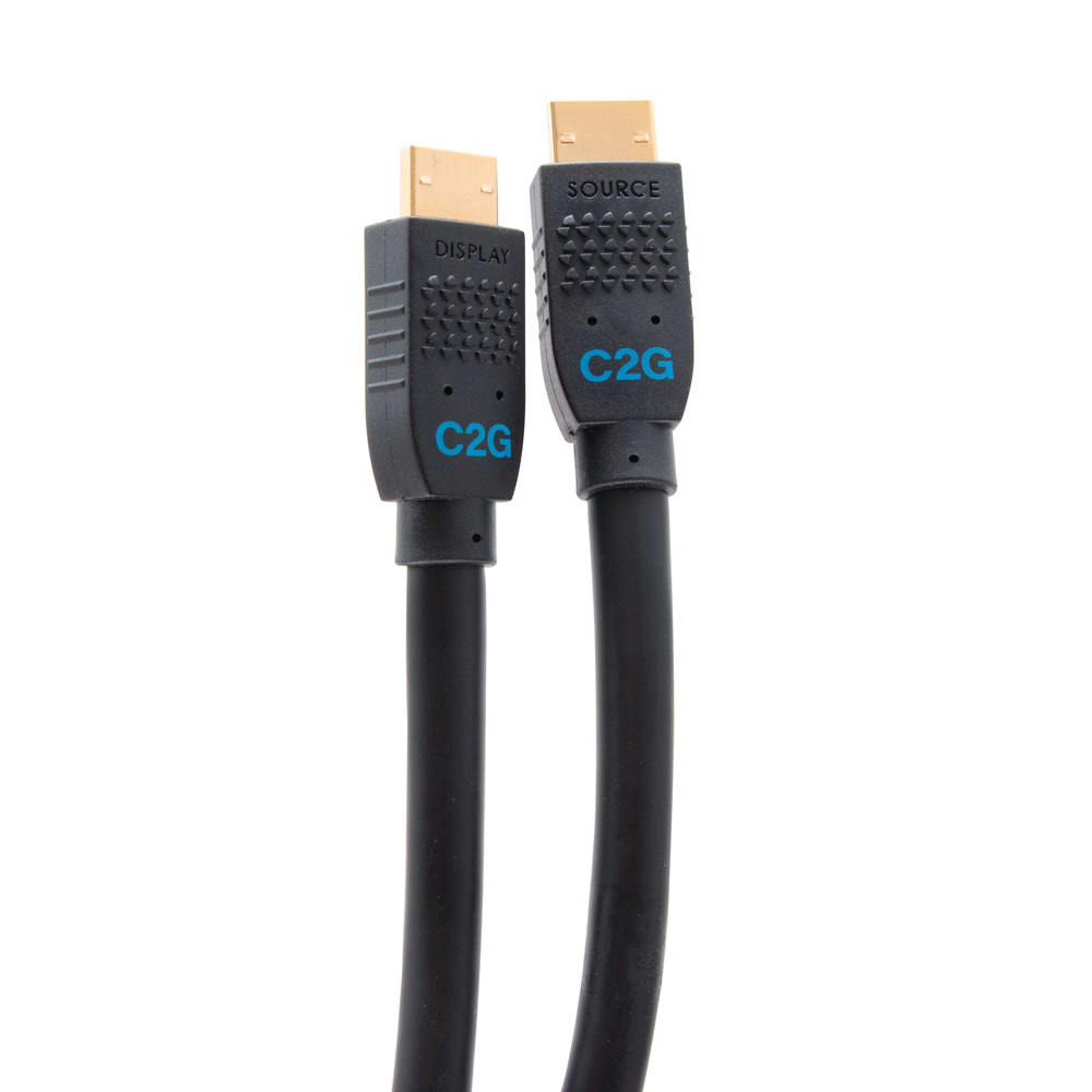 C2G Câble HDMI® haut débit actif ultra-flexible série Performance de 3,7 m - 4K 60 Hz, Indice CMG 4 pour installations murales, 3,66 m, HDMI Type A (S