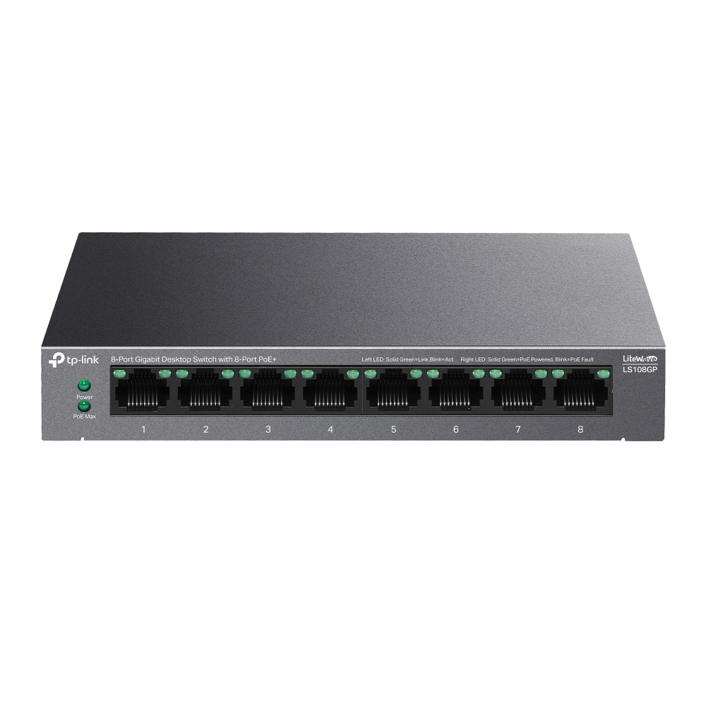 Tp link Litewave Ls108gp Commutateur Réseau Non géré Gigabit Ethernet - vue 5