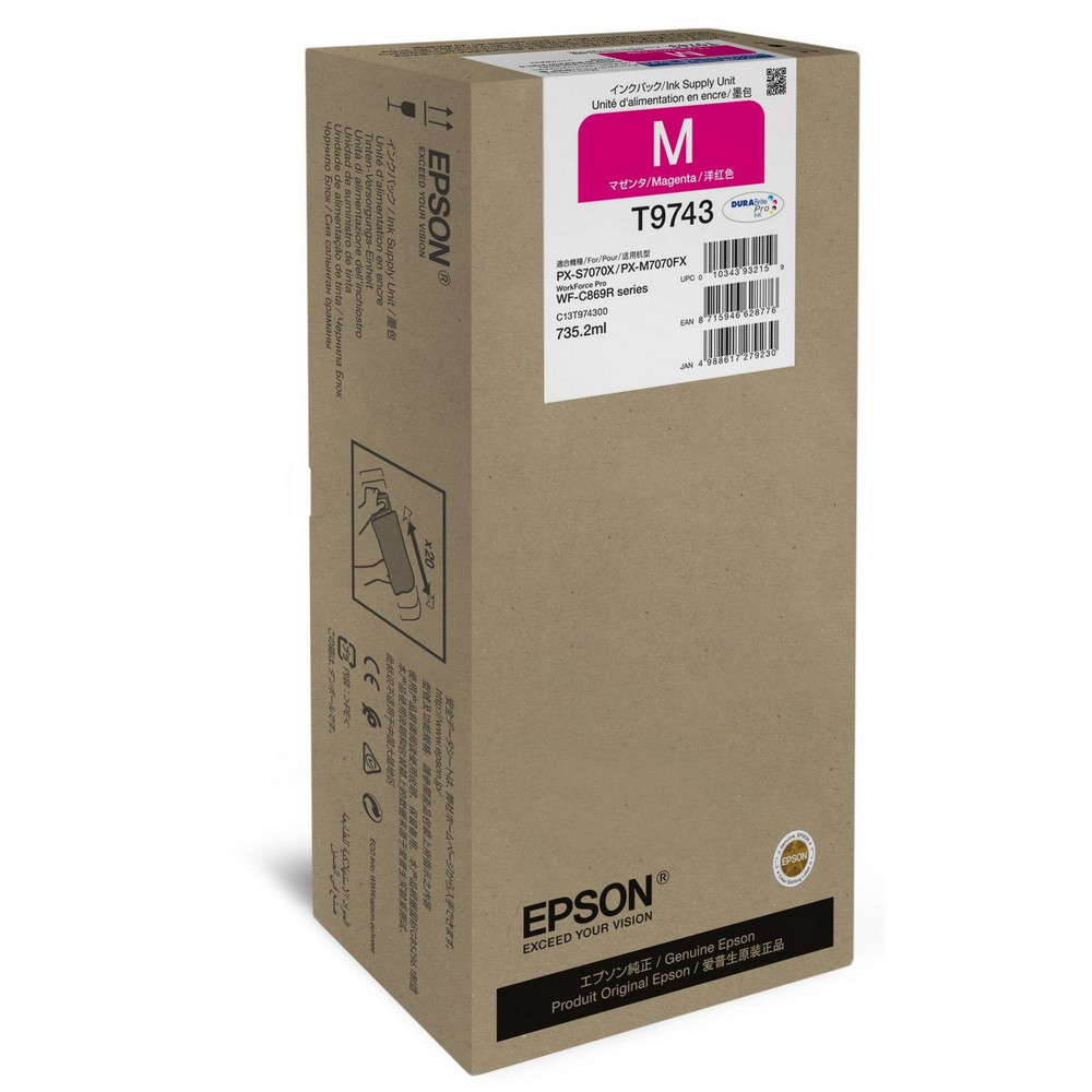 Epson Cartouche d'encre T9743 - vue 8