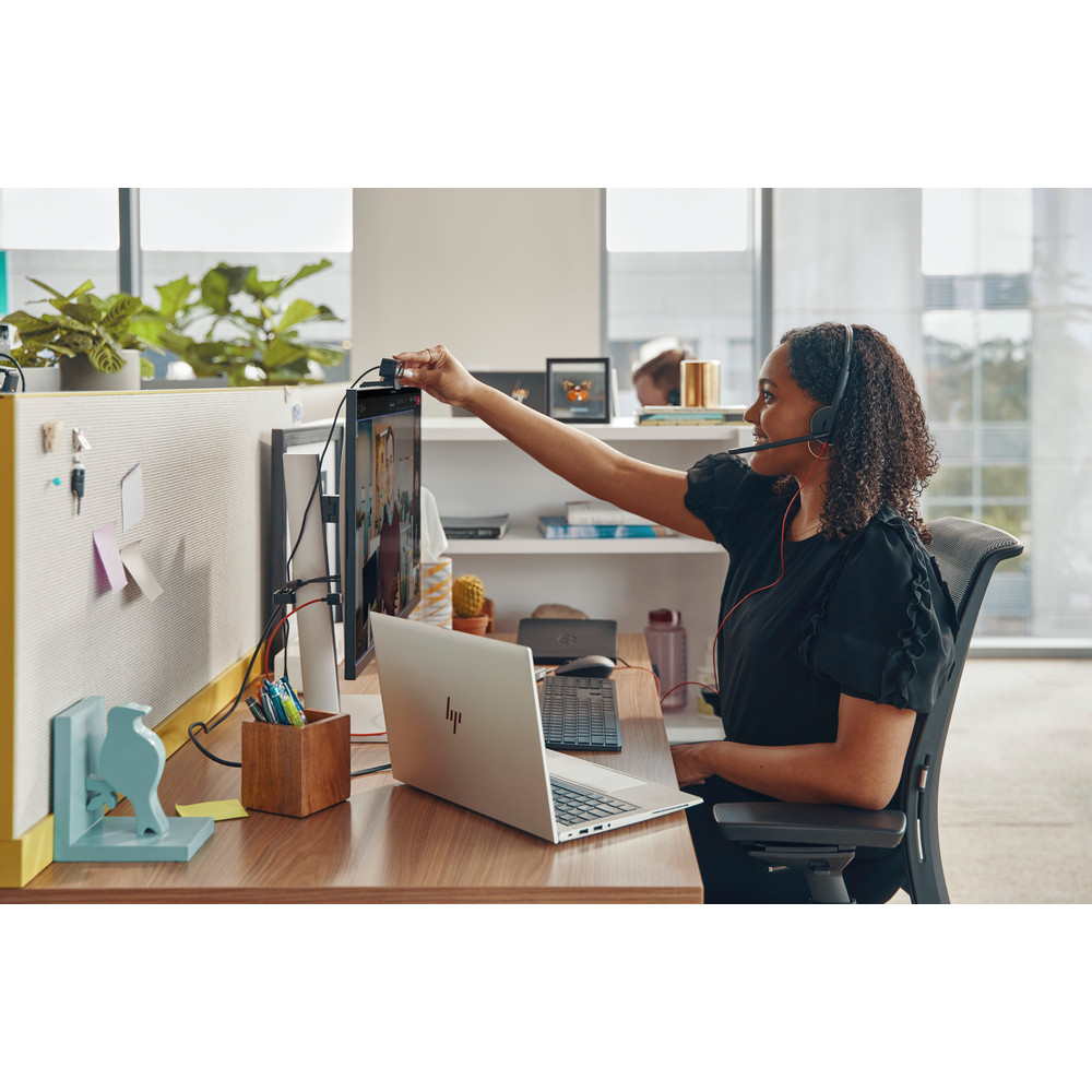 HP POLY POLY Micro-casque stéréo USB-C Blackwire 3225 + prise 3,5 mm + adaptateur USB-C/A (lot), Avec fil, Bureau/Centre d'appels, 20 - 20000 Hz, 92 g