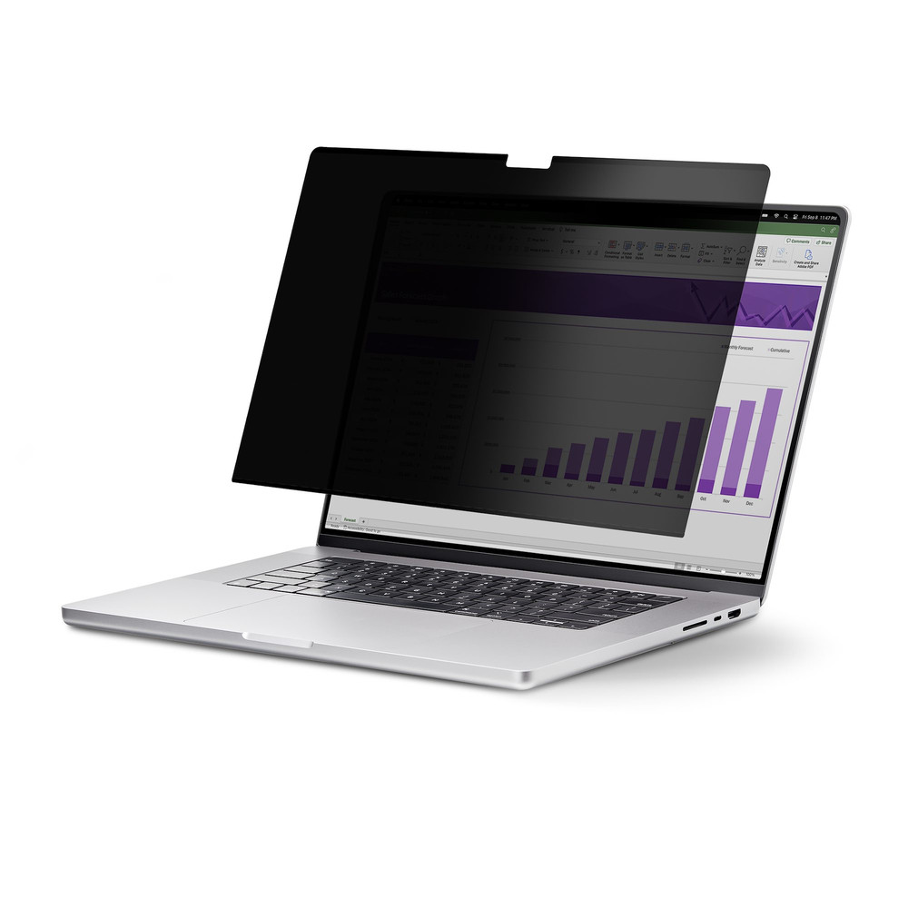 StarTech.com Filtre de Confidentialité pour MacBook Air M2/M3 13', Écran de Confidentialité /Filtre Antireflet Amovible et Réversible, Protecteur d'Éc