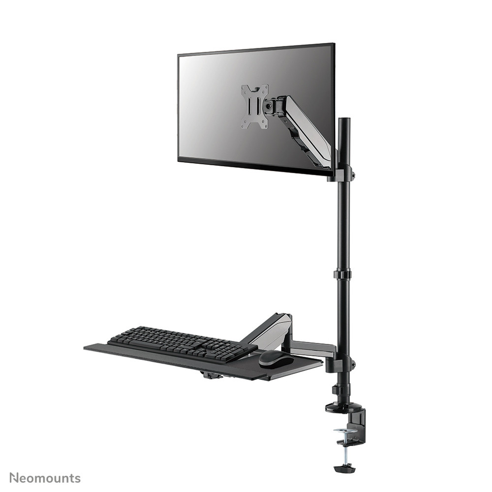 Neomounts desk mounted sit-stand workstation DS90-325BL1 