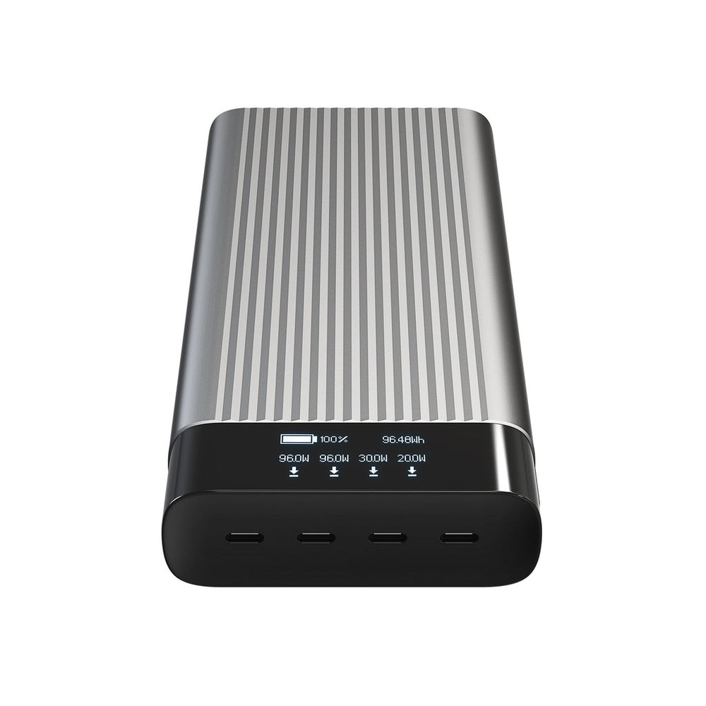 HyperJuice HJ245B banque d'alimentation USB C 4 x USB C 245 Watt - vue 2