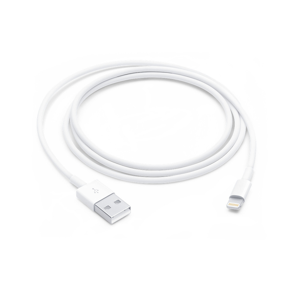 Apple Câble Lightning vers USB (1 m), 1 m, Lightning, USB A, Mâle, Mâle, Blanc MUQW3ZM/A
