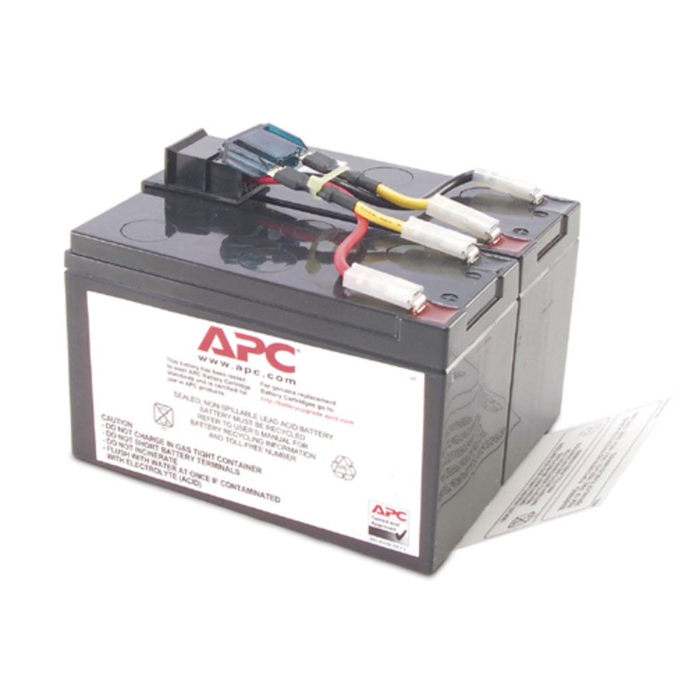 APC RBC48, Sealed Lead Acid (VRLA), 1 pièce(s), 3 h, 137 x 358 x 157 mm, 13,2 kg, 0 - 40 °C