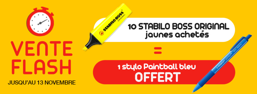 VENTE FLASH STABILO