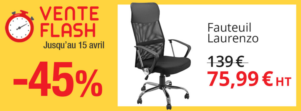 Vente flash sièges