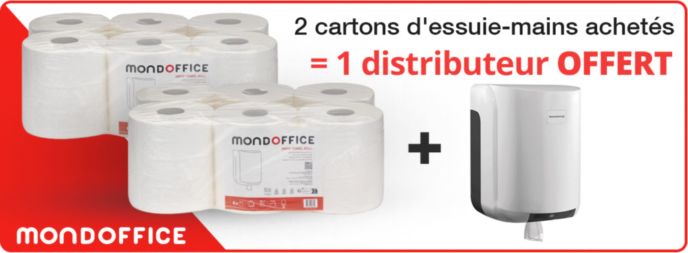 Bundle Essuie tout + distributeur offert