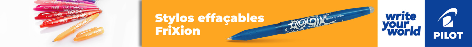 Stylos effa&ccedil;ables FriXion