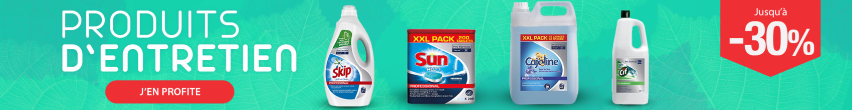 Produits d’hygiène et entretien