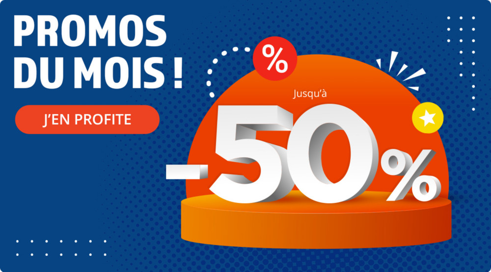 Découvrez les meilleures promotions du mois !
