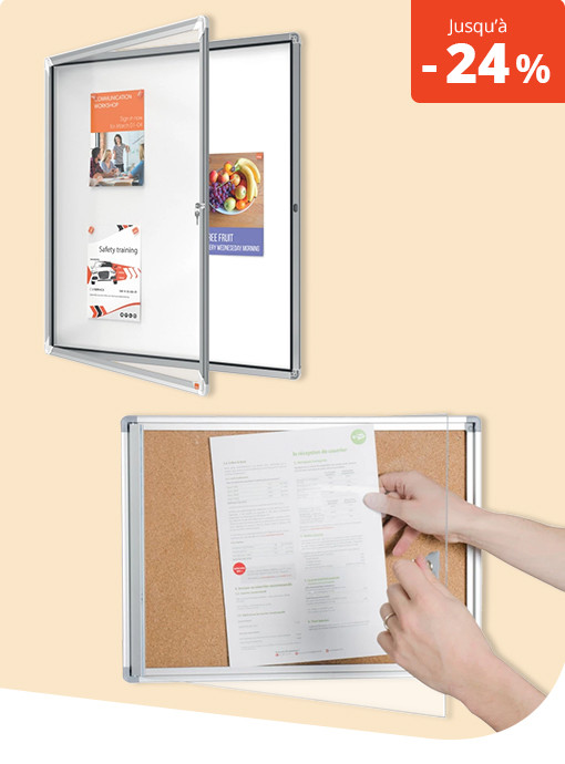 Vitrines d'affichage
