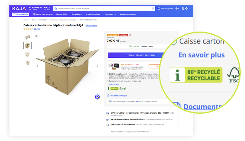 Capture fiche produit