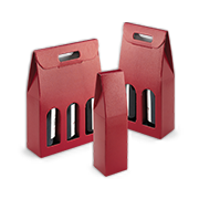 Emballages pour bouteilles et paniers garnis