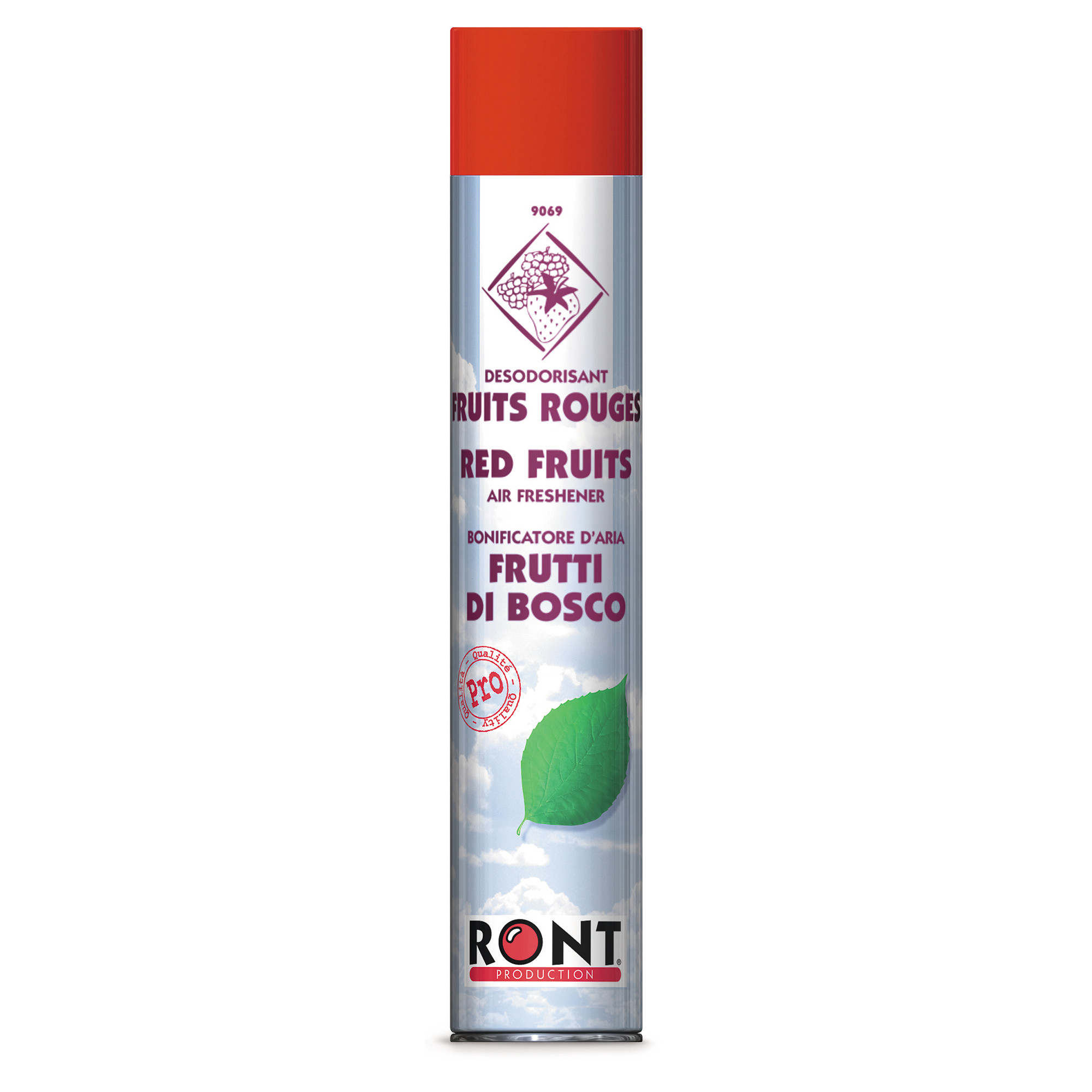 Ront Désodorisant parfum fruits rouges - Aérosol 750ml