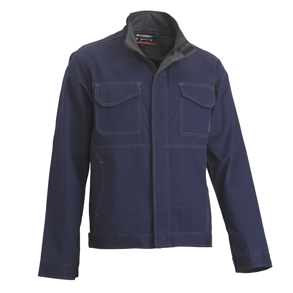 Coverguard Veste de travail Irazu Bleu marine - Taille XL