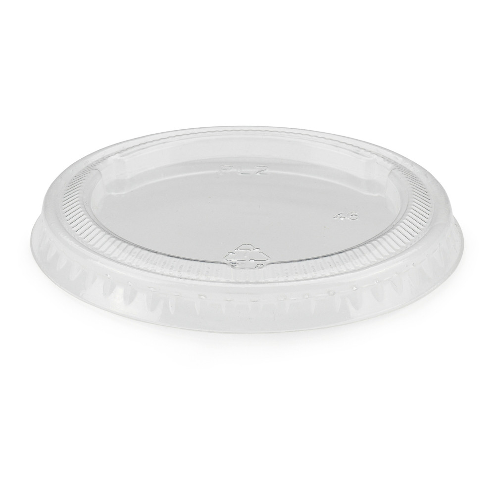 Couvercle en canne  sucre pour petit pot 3/6 cl - Transparent - Lot de 50