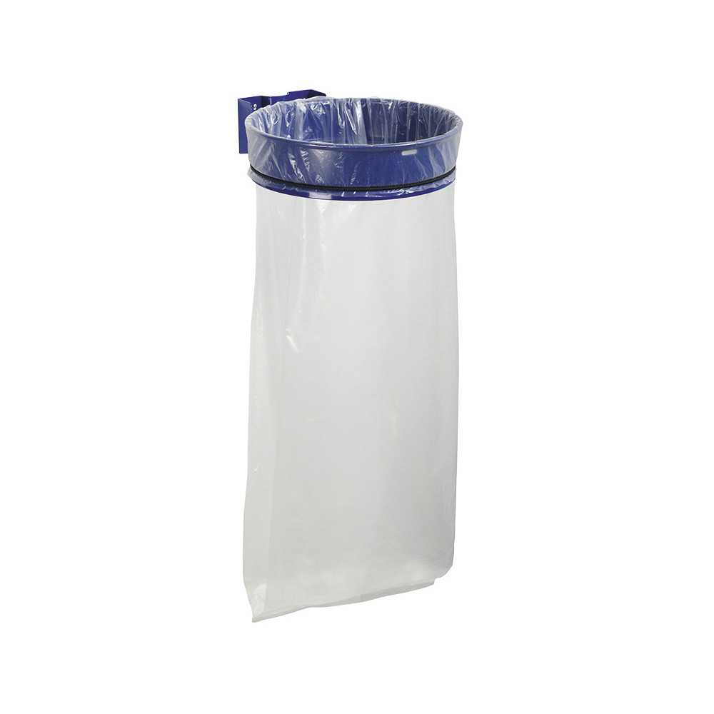 Rossignol Support-sac mural sans couvercle 110 L - Bleu