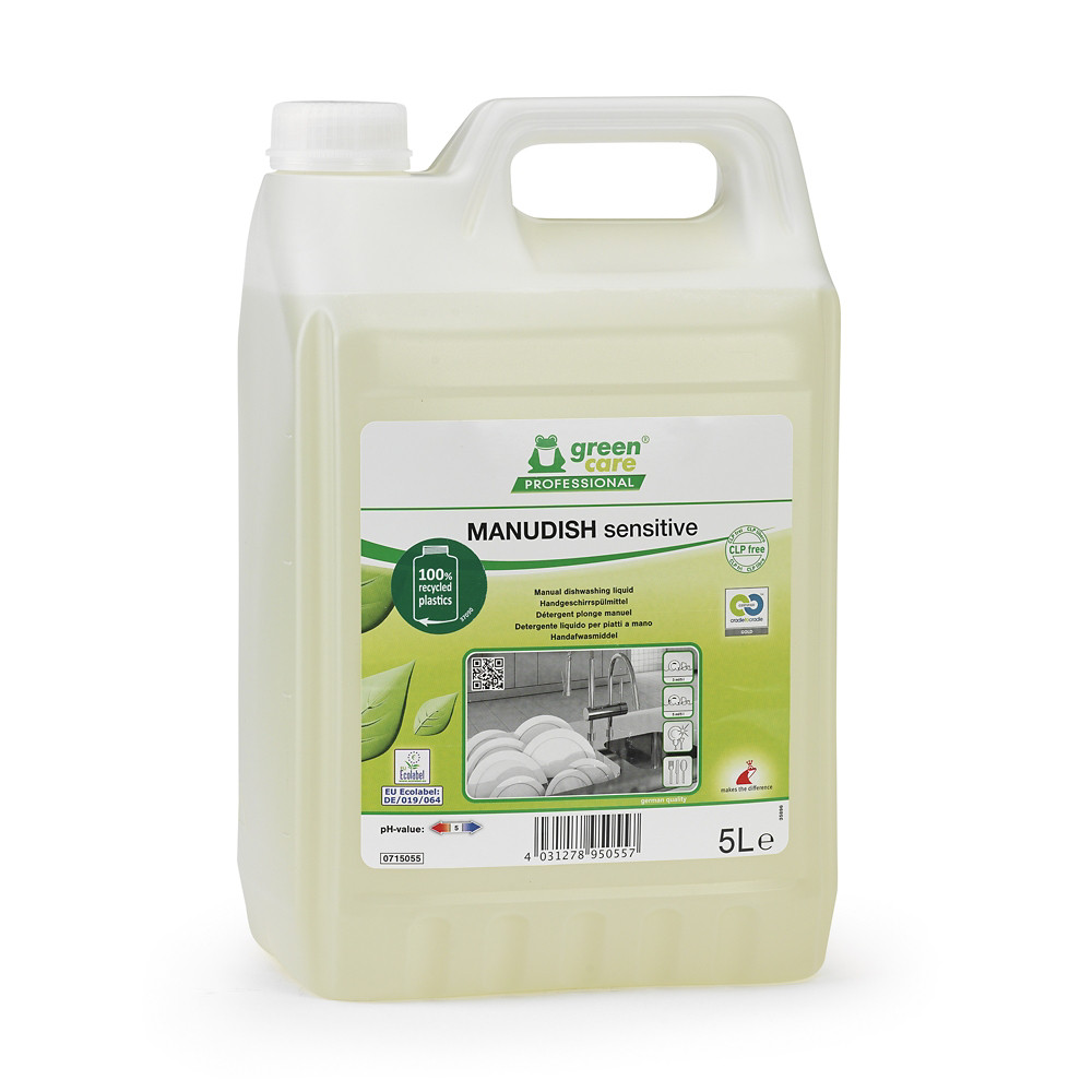 Green care Liquide vaisselle spcial plonge Manudish - Bidon 5 L