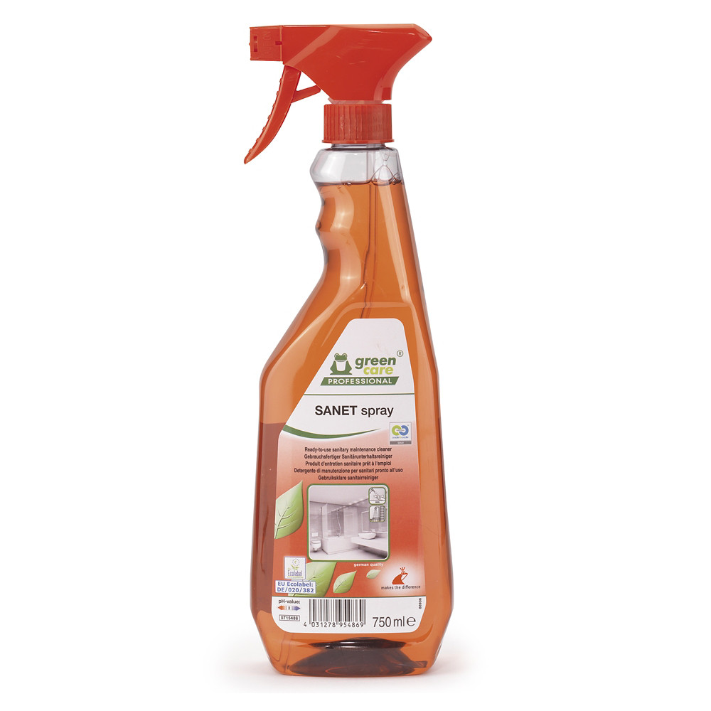 Green care Dtartrant sanitaire Sanet - Spray de 750 ml
