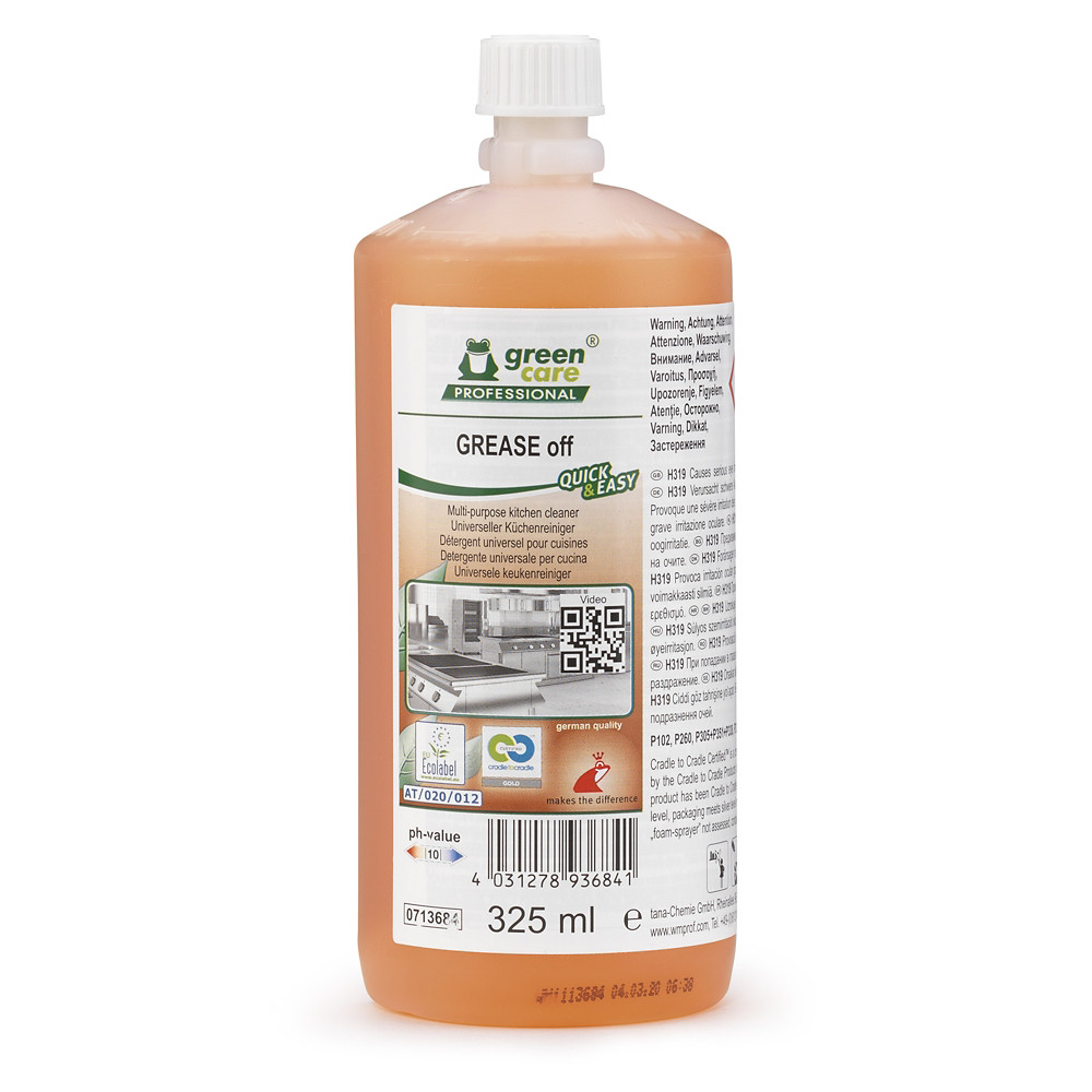Green care Recharge dgraissant cuisine Quick & Easy - 325 ml
