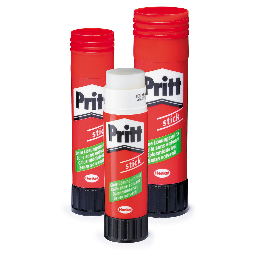 Colle et nettoyant de bureau