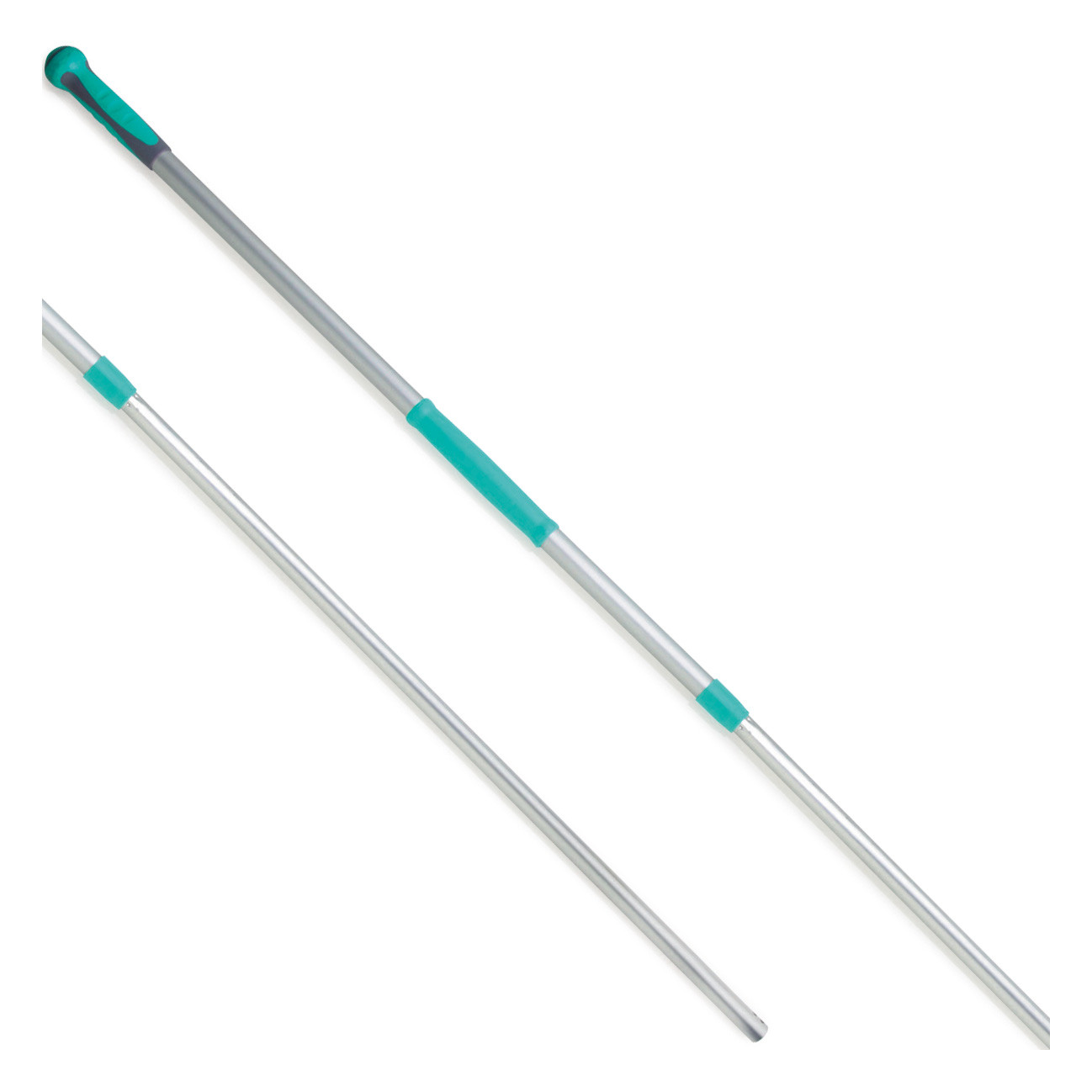 TTS Manche à balai télescopique aluminium 1,70m