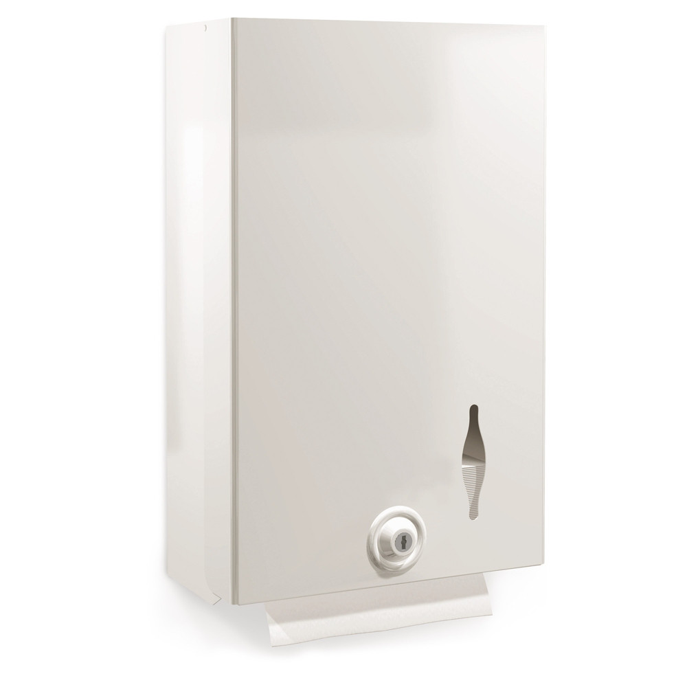 Distributeur d'essuie-mains mtal - Blanc