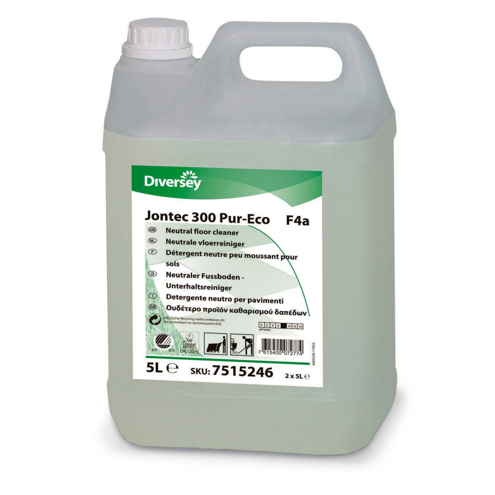 Jontec 300 Pur-eco Dtergent autolaveuse - Parfum frais et citronn - 5 L