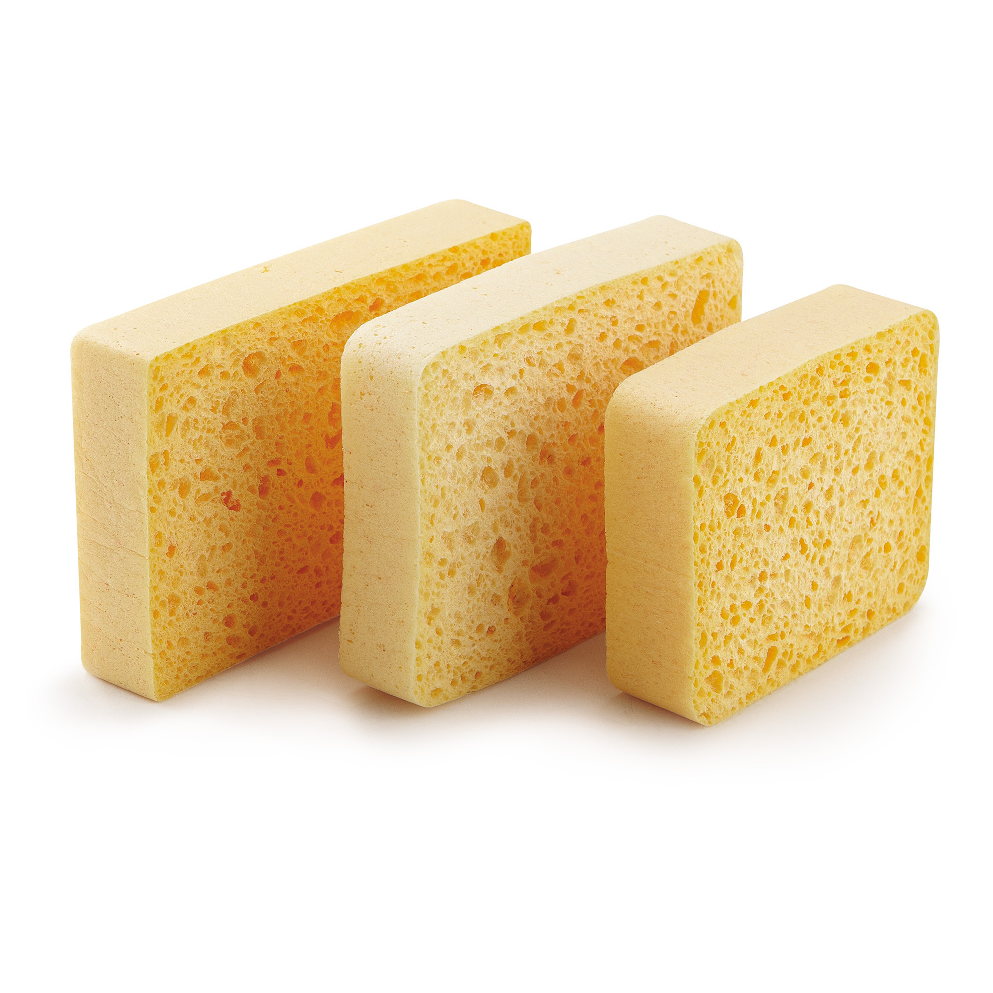Eponges végétales N°8 Blondes - Bordée - Lot de 20