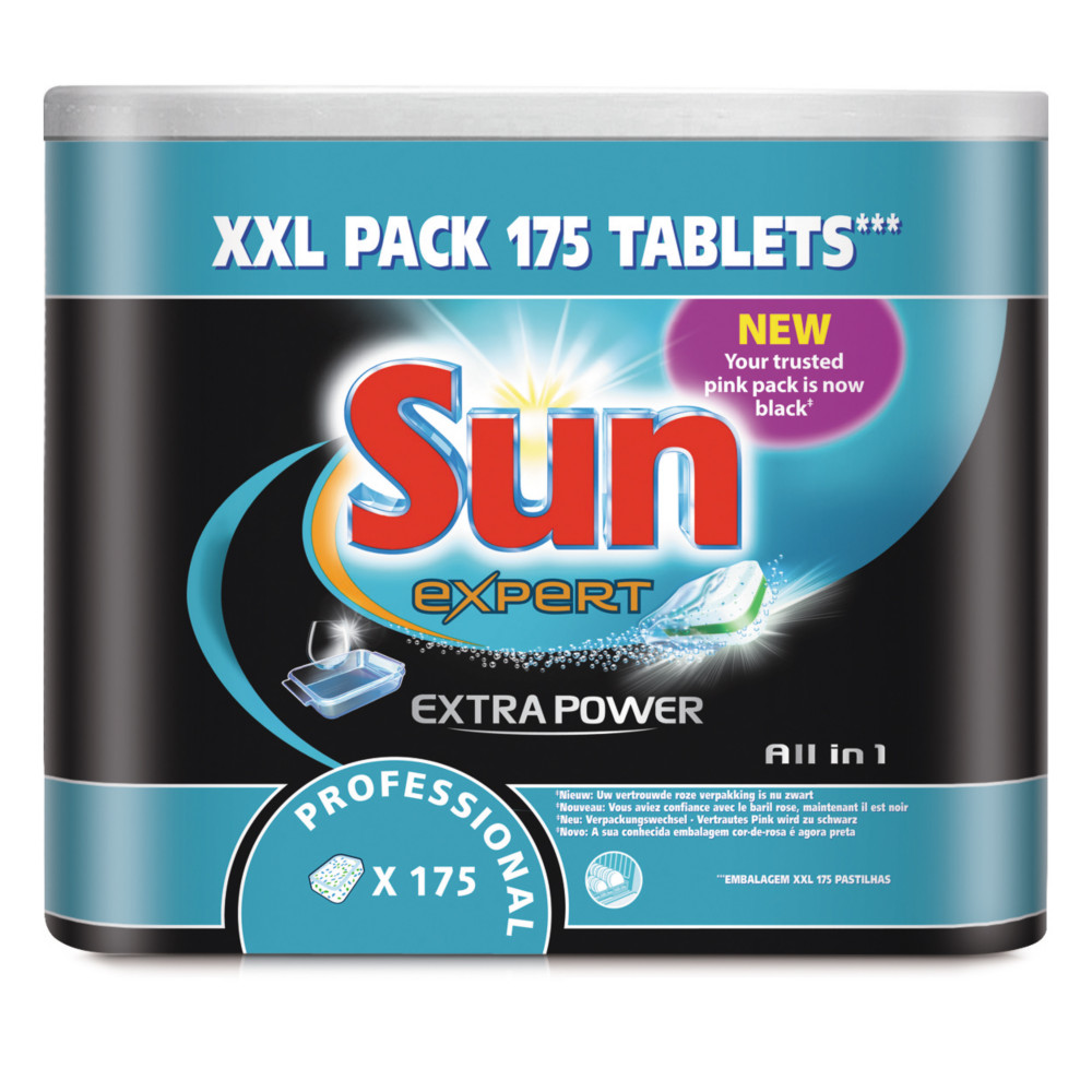 Sun Tablettes de lavage lave-vaisselle Extra Power - 175 tablettes