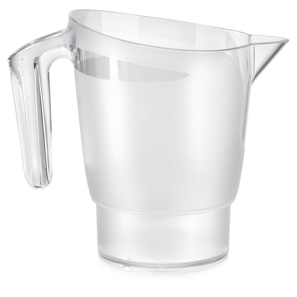 Pichet en copolyester 1 L - Transparent - Lot de 6