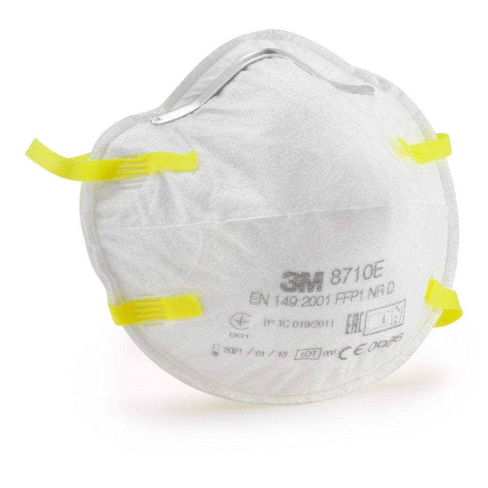 3 M Masque anti poussire coque FFP1 - sans soupape - Blanc