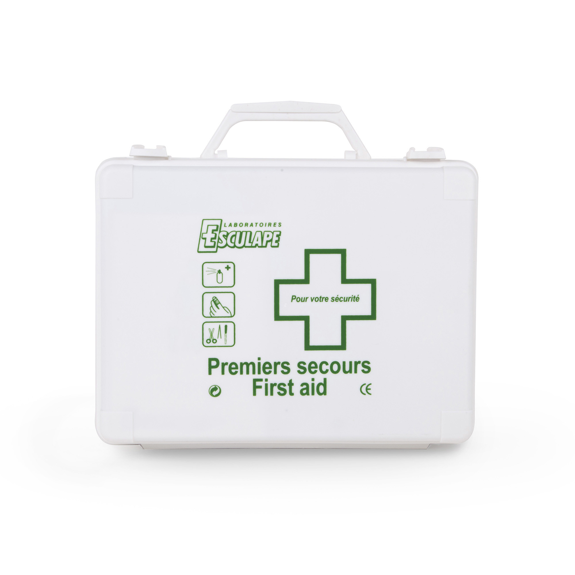 Raja Coffret médical de premiers secours multi-activités Esculape First Aid - Soins pour 4 à 8 personnes