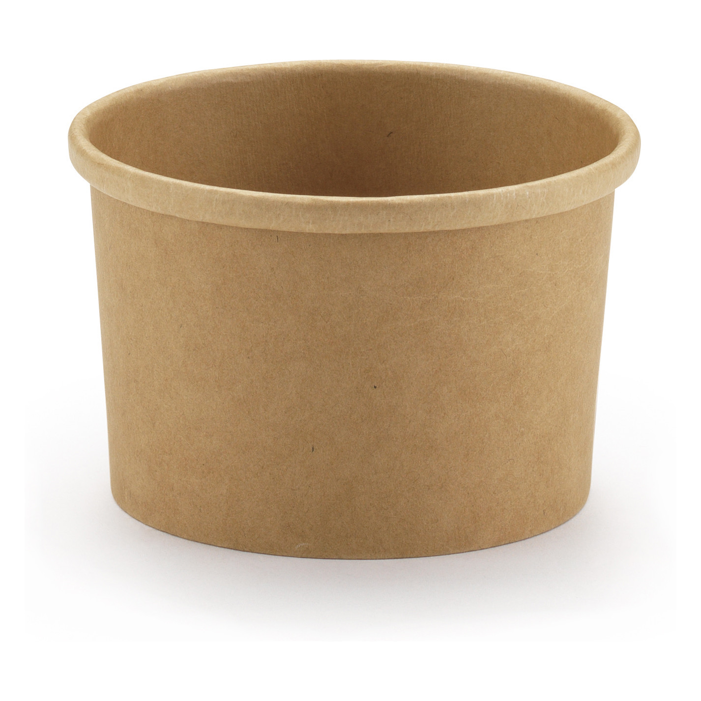 Pot en carton 24cl kraft brun - lot de 25