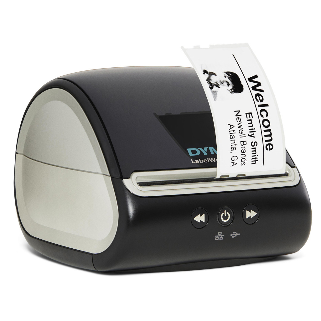 Dymo machines en etiketten